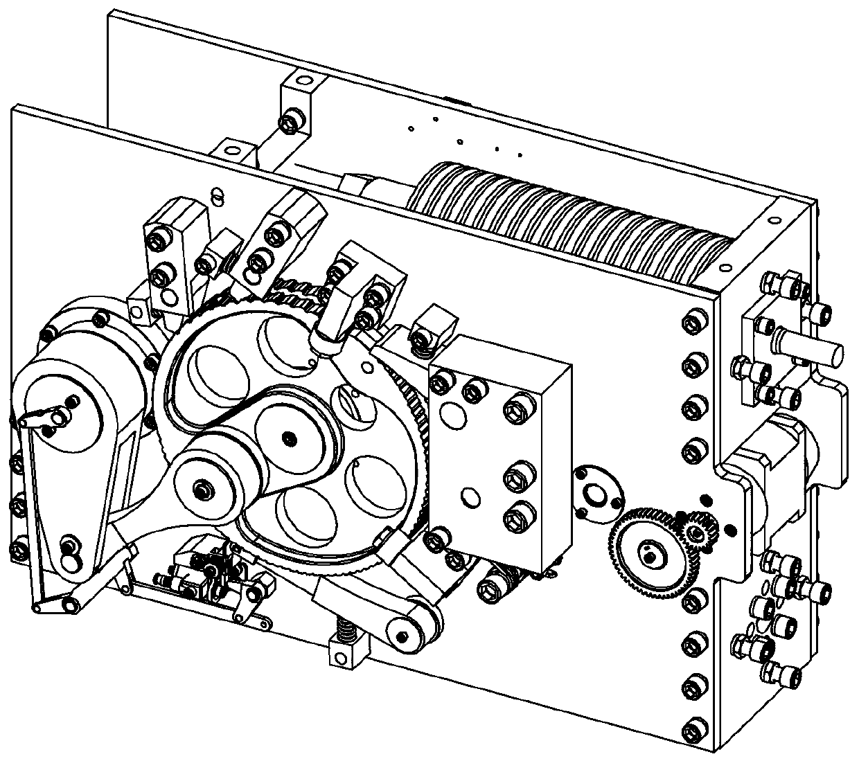 A High Power Spring Operating Mechanism for High Voltage Circuit Breaker