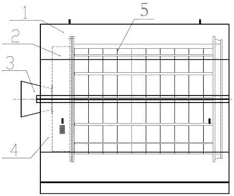 A discharge screening device for a ball mill