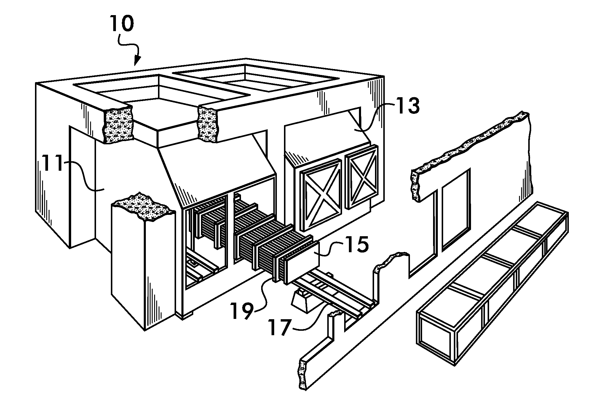 Condenser Shell and Tube Bundle Support Plate Construction