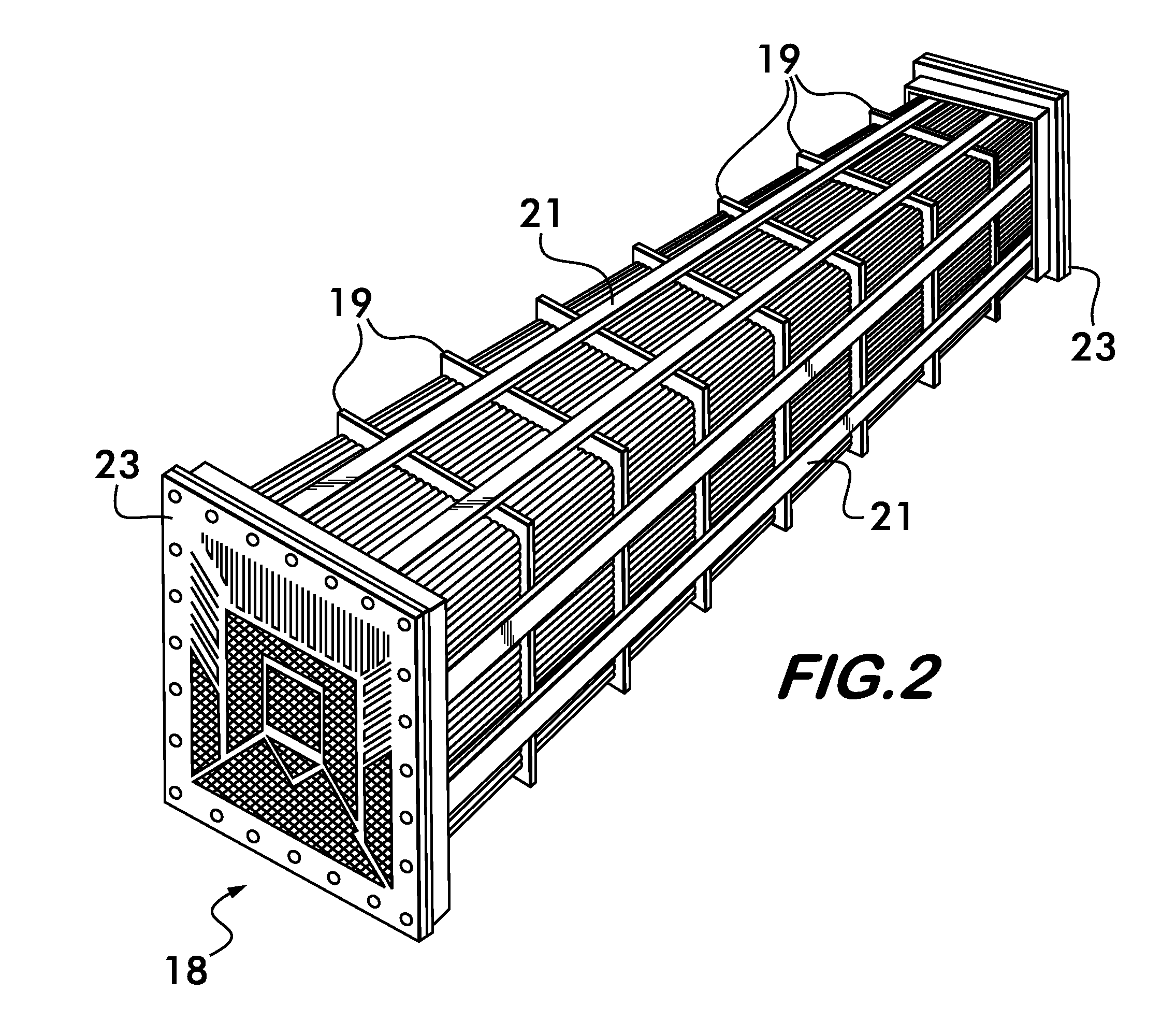 Condenser Shell and Tube Bundle Support Plate Construction