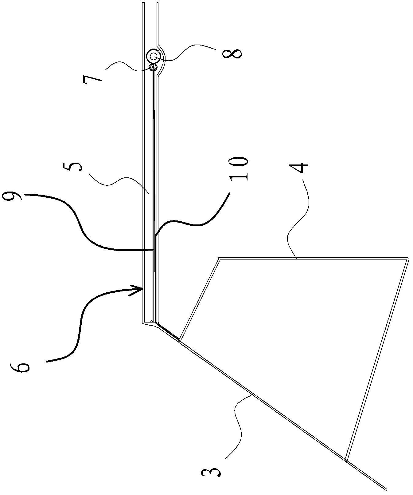 Combined automobile with automobile head in butt joint with automobile tail