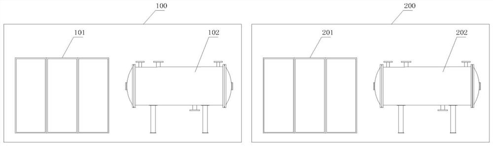 Unit mutual standby ozone generation device