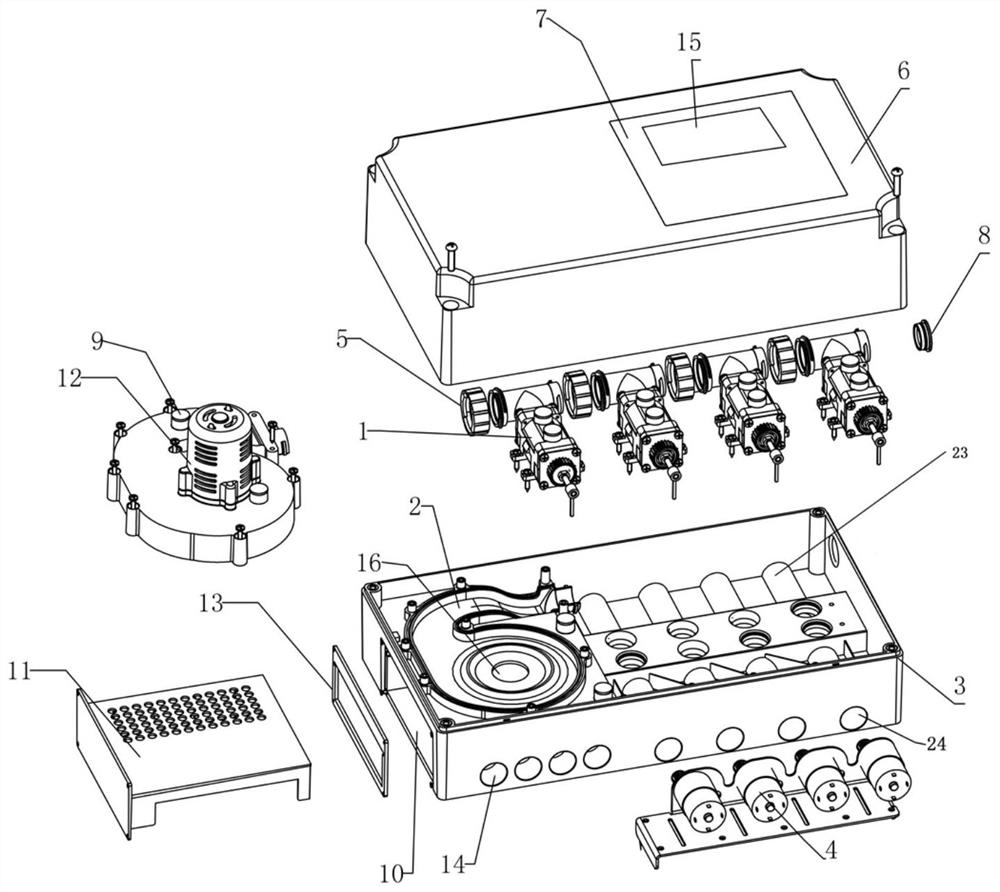 Self-cleaning air sampling alarm device and working method thereof