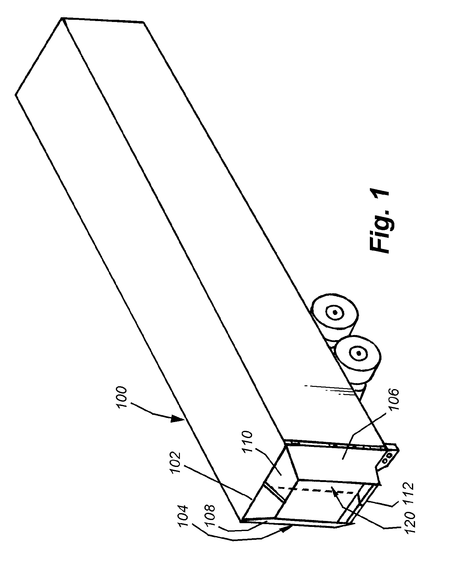 Rear-mounted aerodynamic structure for truck cargo bodies