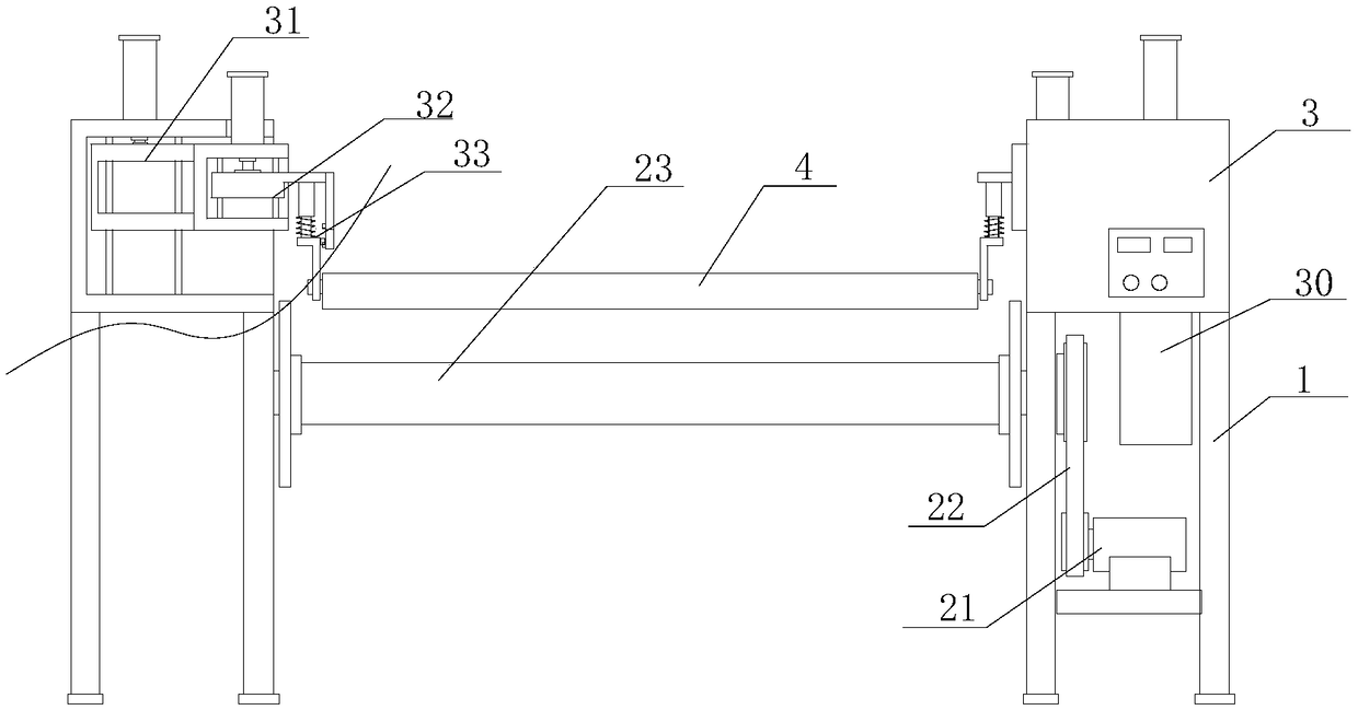 Silk winding device