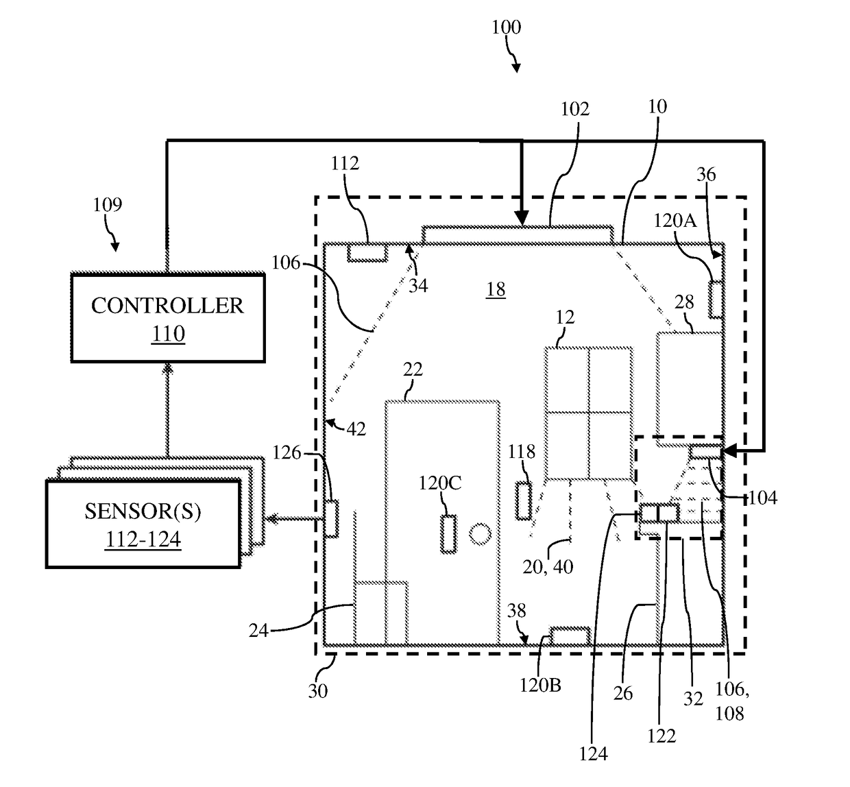 Control systems for disinfecting light systems and methods of regulating operations of disinfecting light systems