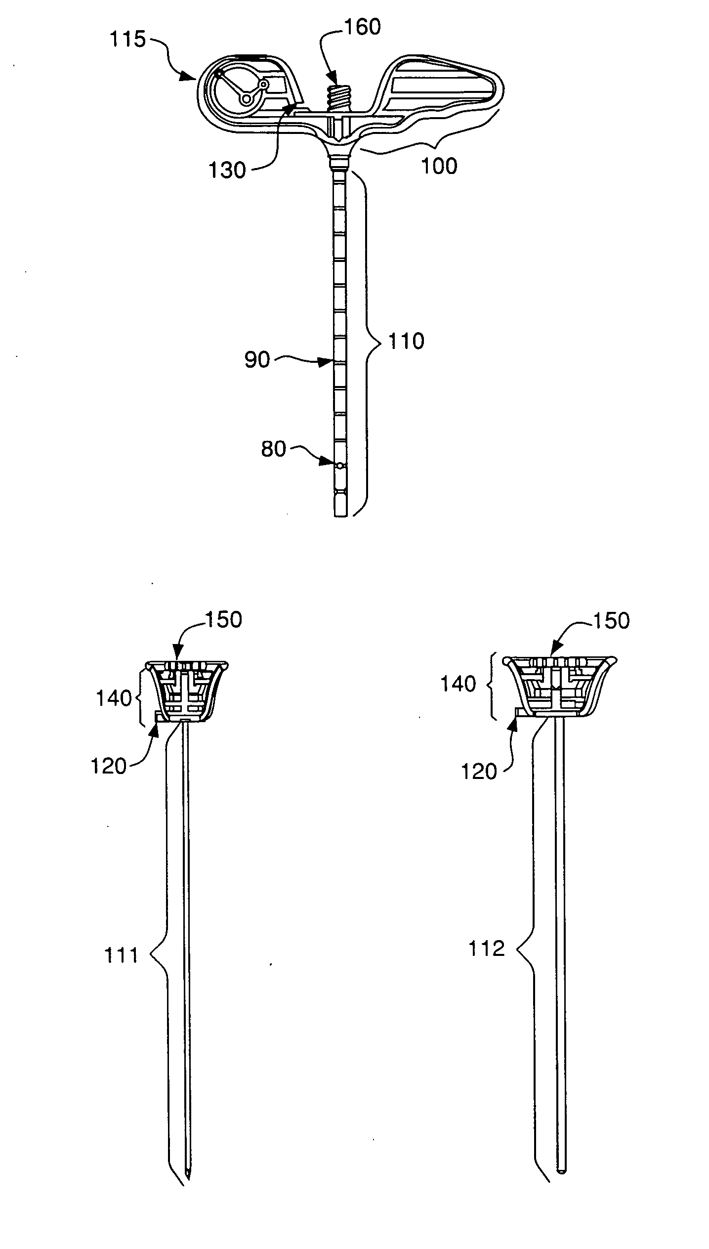 Bone navigation probes