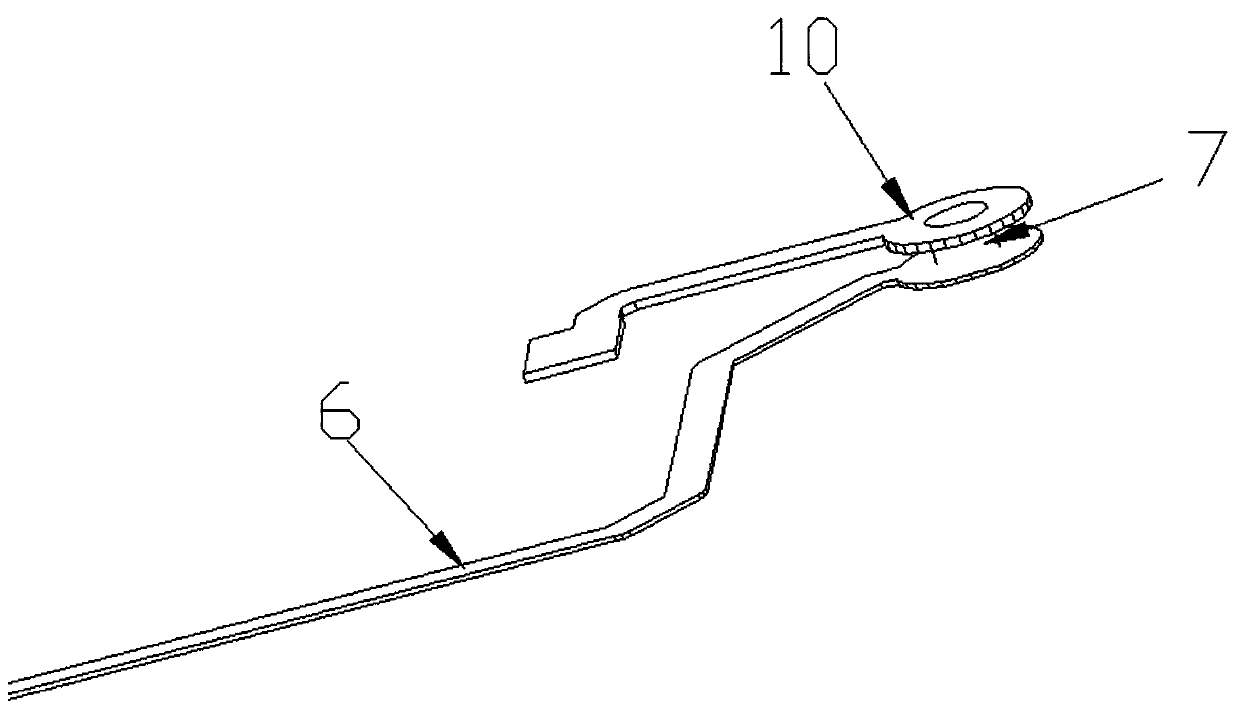 Strip line structure