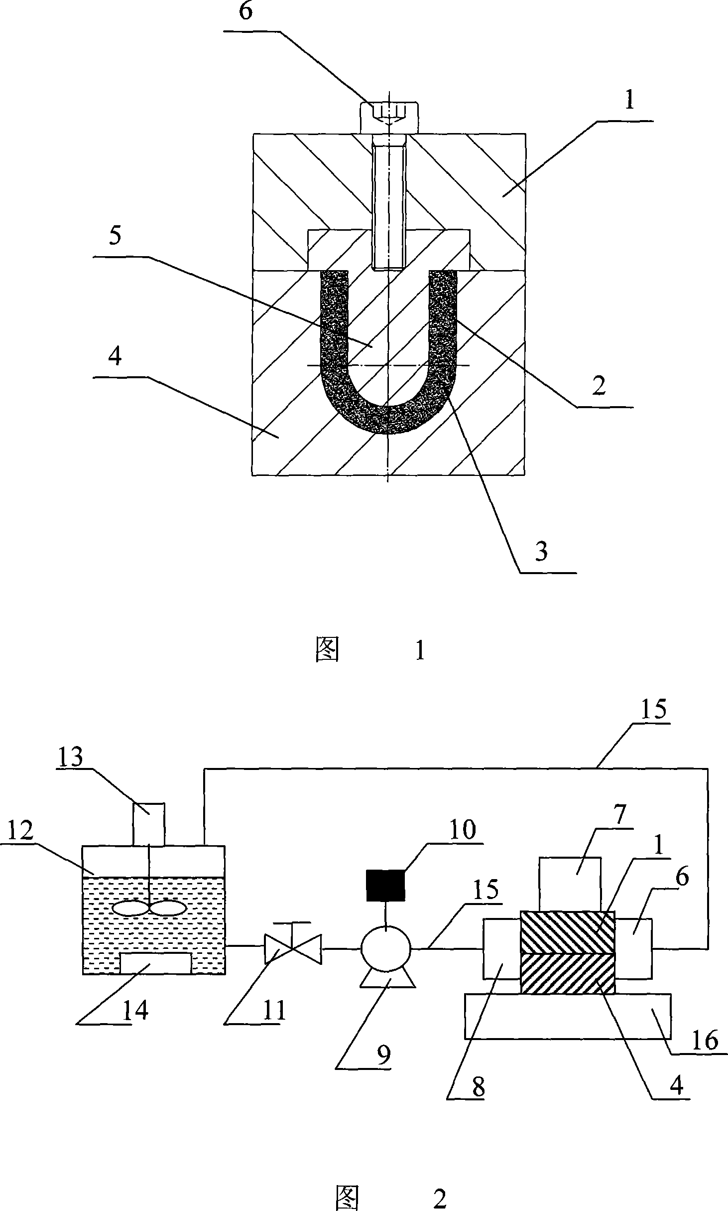 Surface polishing-finishing processing method based on fluid-field restriction type hydraulic grinding-particle flow