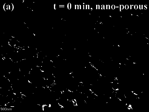 Method for forming inverted-pyramid porous surface nanometer texture on polycrystalline silicon and method for manufacturing short-wave reinforcing solar cell