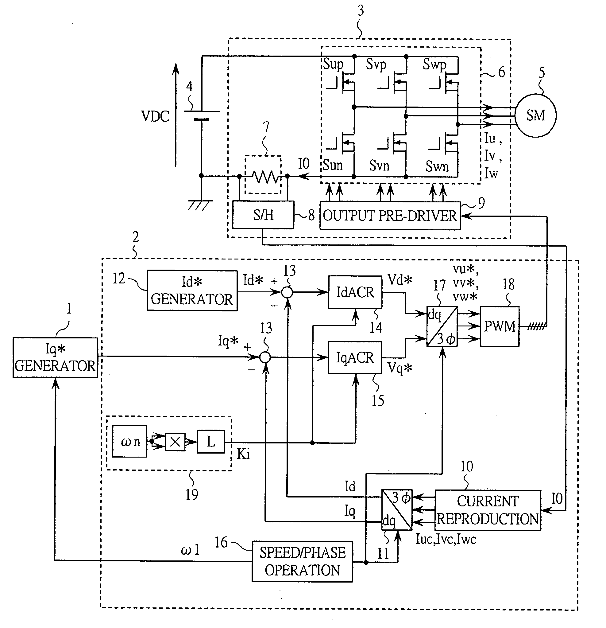 Control device for synchronous motor