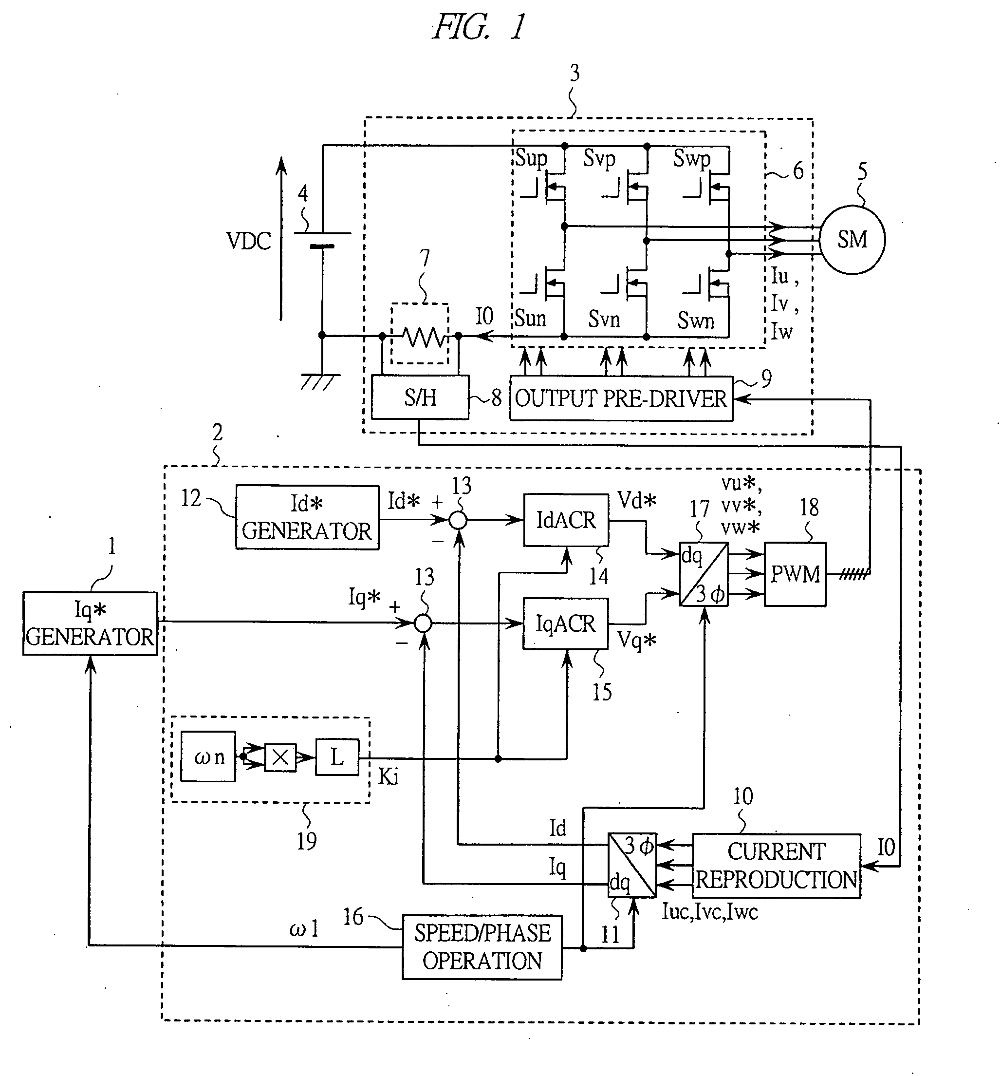 Control device for synchronous motor