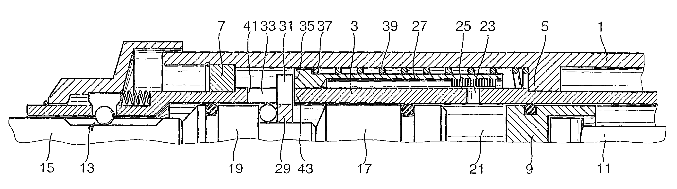 Hand power tool with a pneumatic striking mechanism