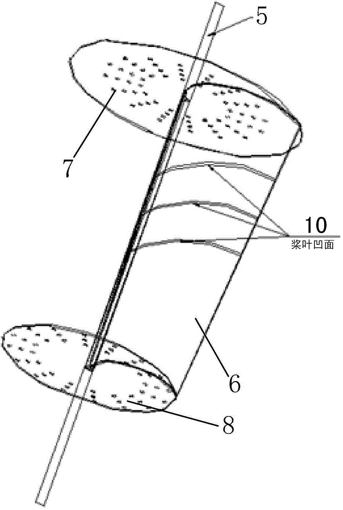 Vertical axis fan