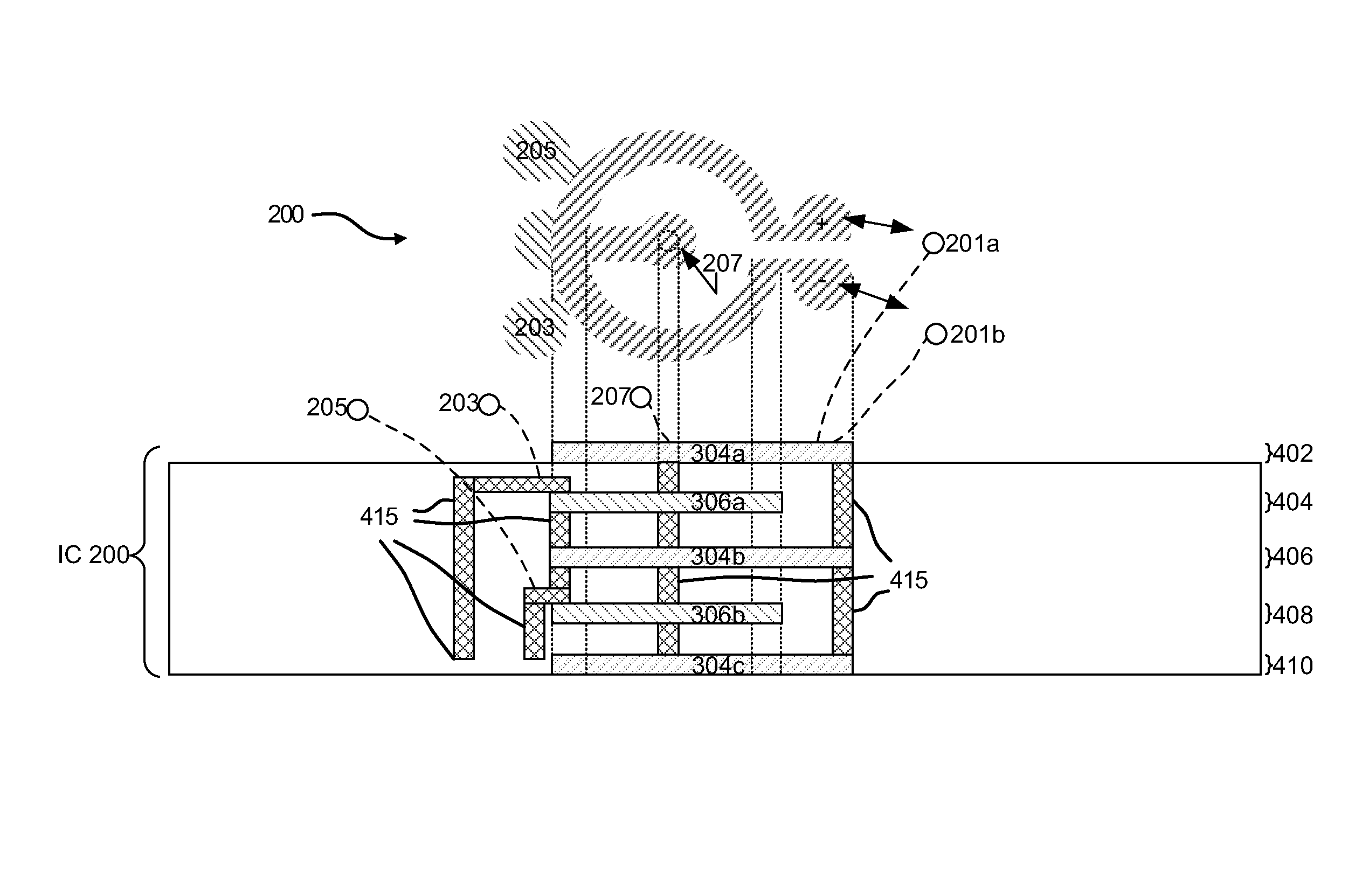 Method and system for configurable differential or single-ended signaling in an integrated circuit