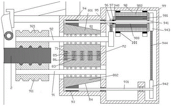 An automatic cleaning and maintenance device for bridges