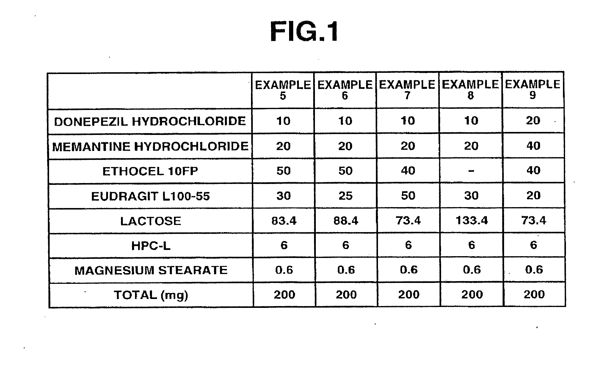 Composition Containing Two Anti-Dementia Drugs