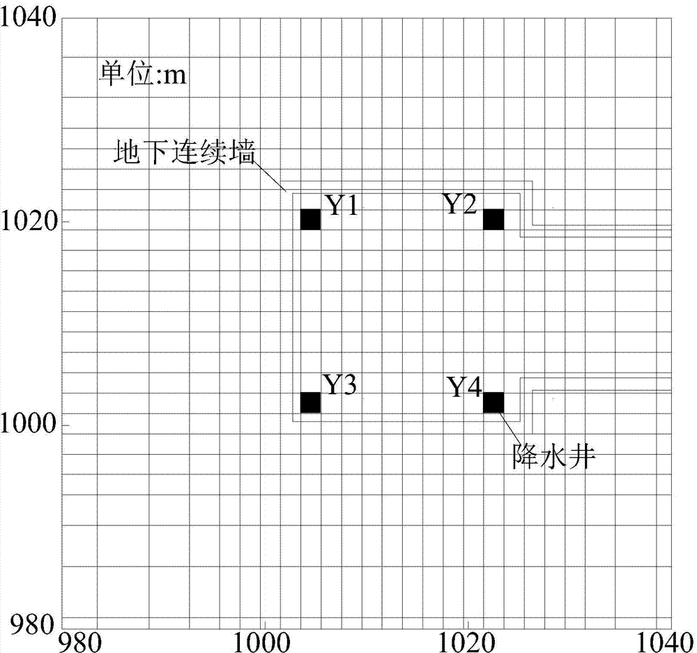 Construction method for controlling multiple water-bearing strata to achieve leaking recharge and to protect ambient environment