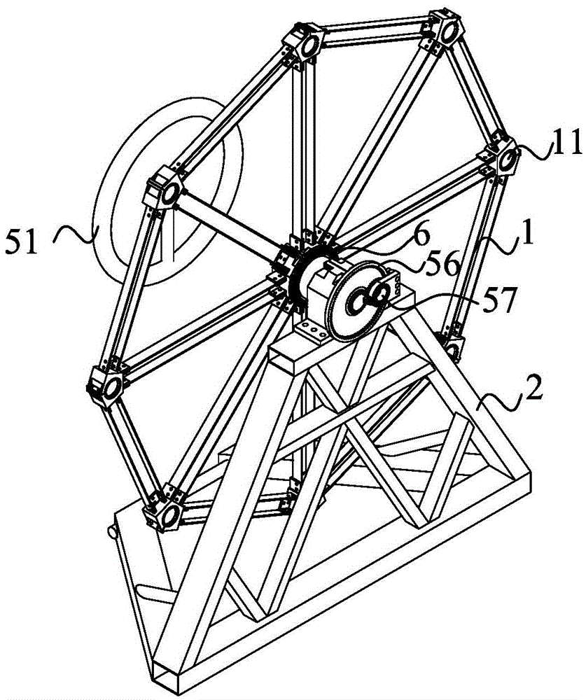 Rotary display rack