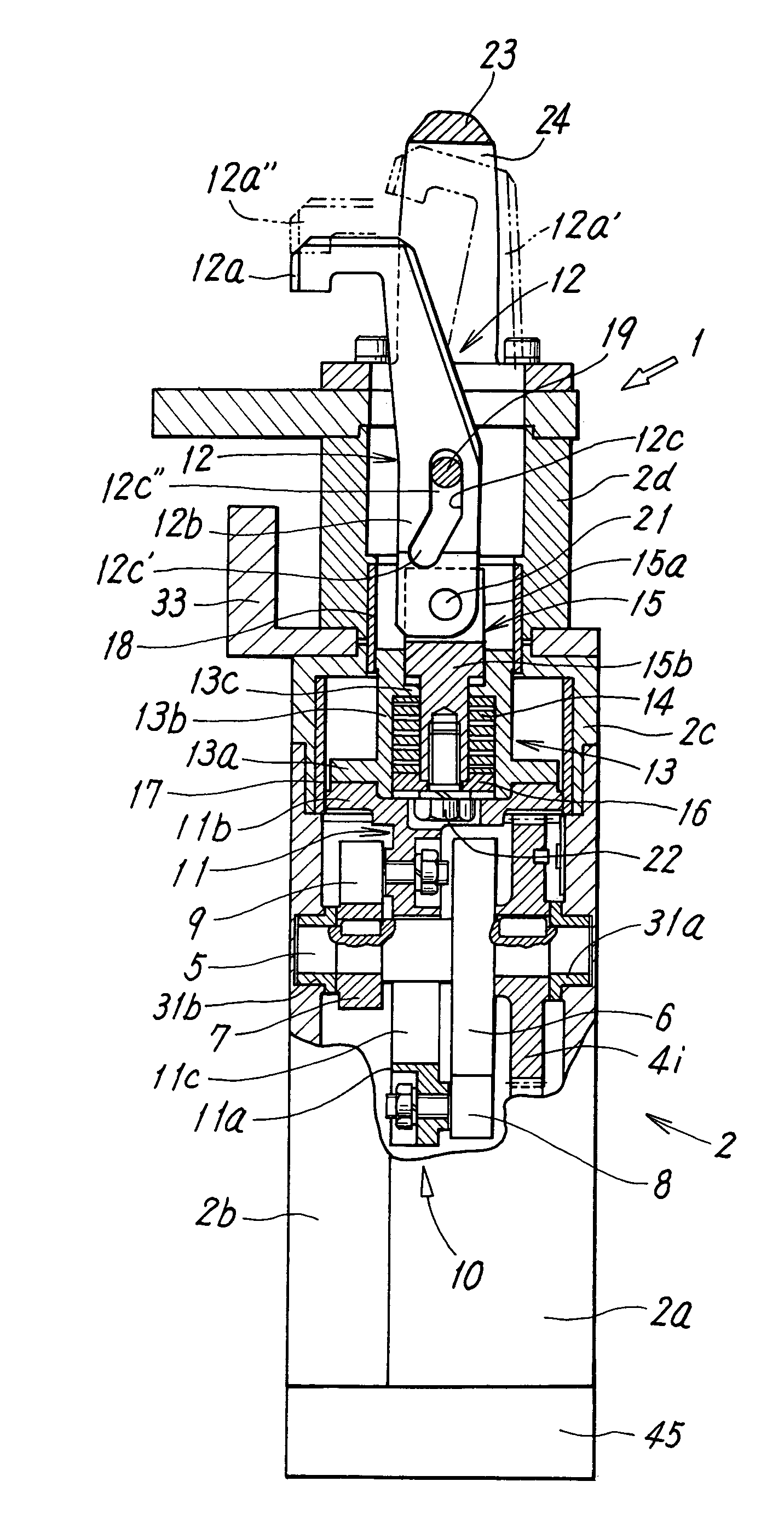 Electric locking device