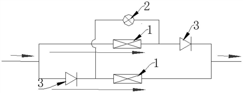 Heat exchanger module, heat exchanger set, air conditioning system and use control method