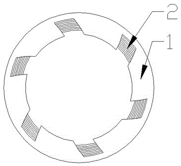 A return type filter joint