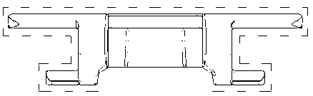 Injection molding plastic product reverse compensation production process