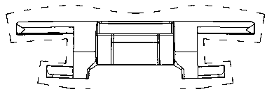 Injection molding plastic product reverse compensation production process