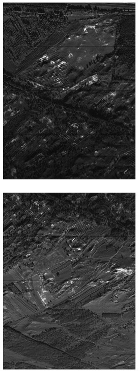 Aerial remote sensing image splicing method based on feature optimization and optimal splicing seam