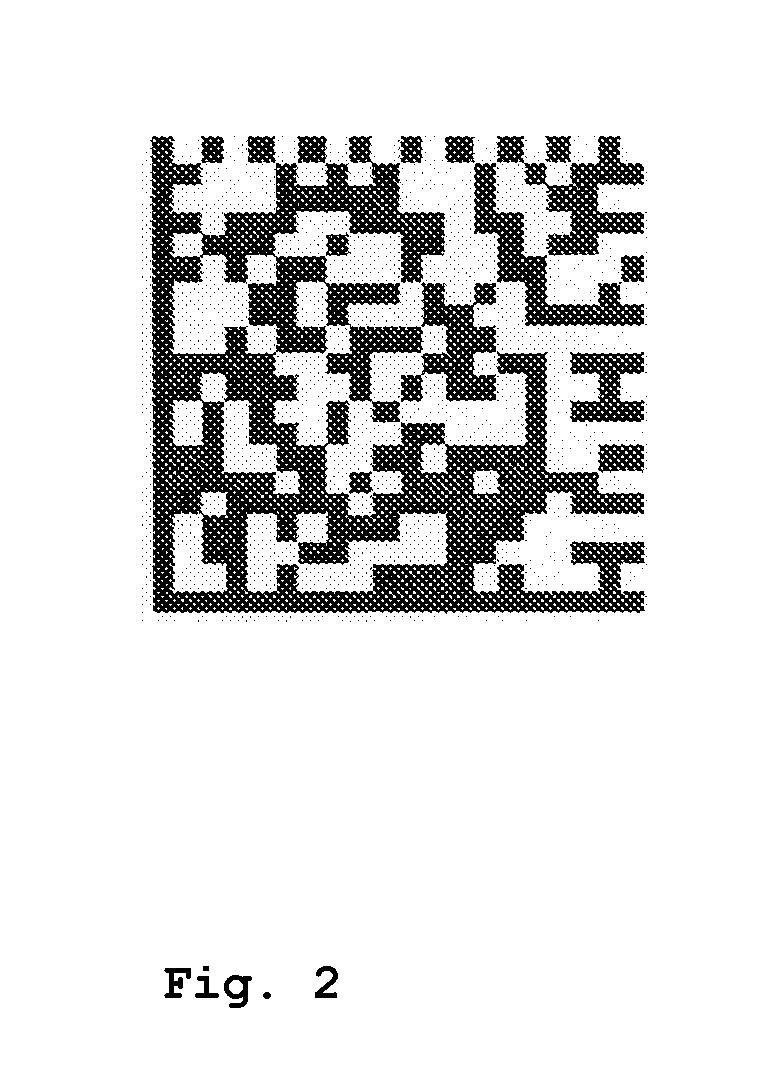 Authentication method and device for protecting manufactured goods