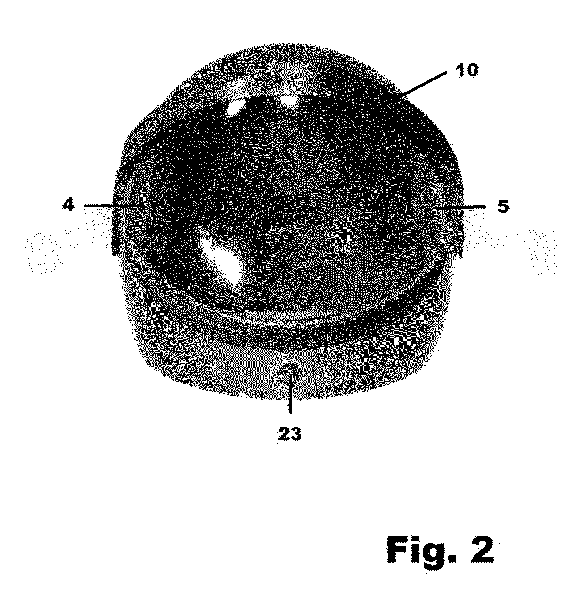 Motorcycle helmet with electronic safety features