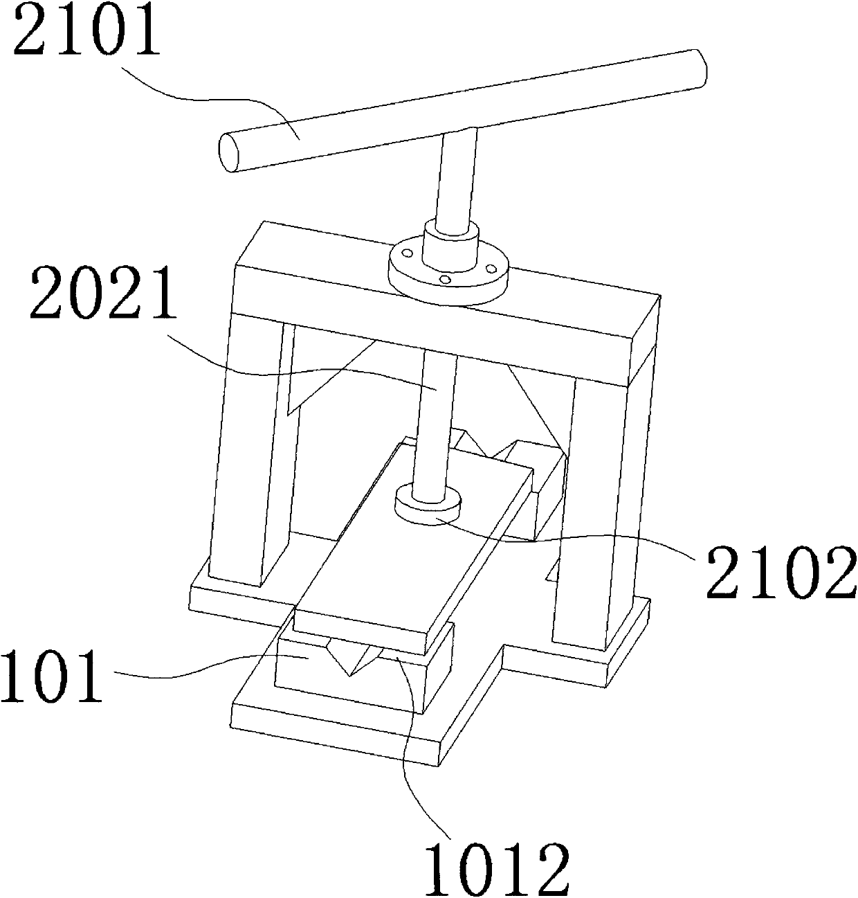 Straightening mechanism