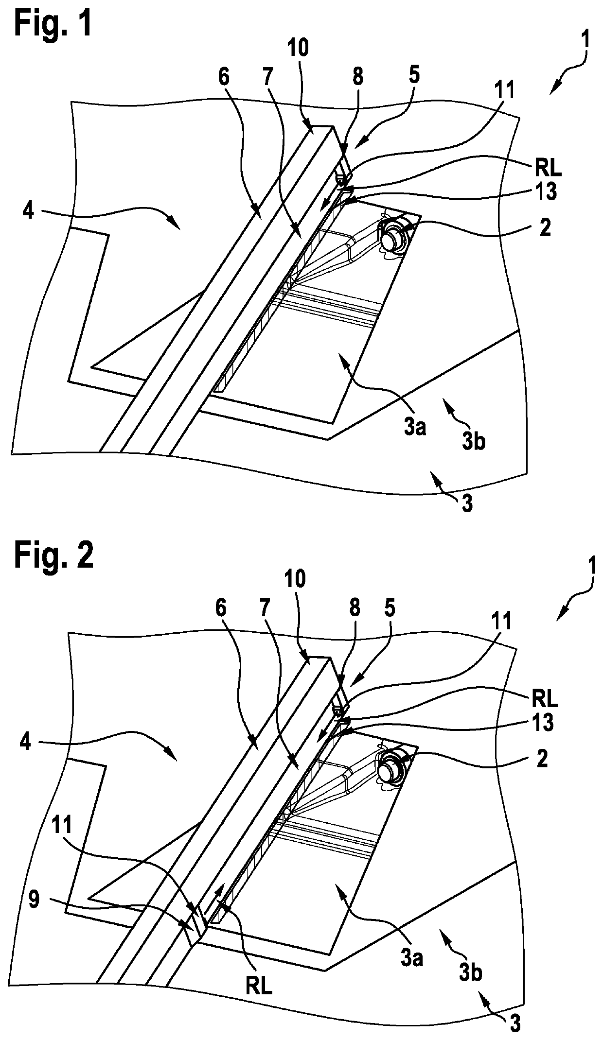 Method and device for determining a visual impairment of a camera