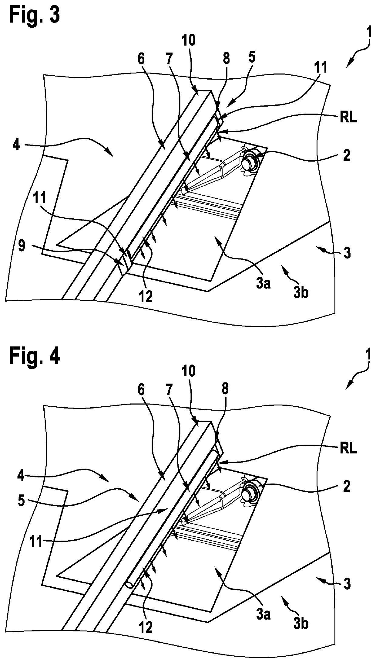 Method and device for determining a visual impairment of a camera