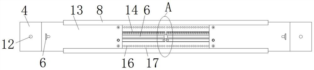 Gravity balance type digital display superelevation detection device