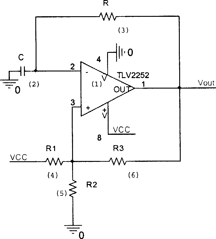 Circuit of testing capacitance and capacitance type pressure transmitter