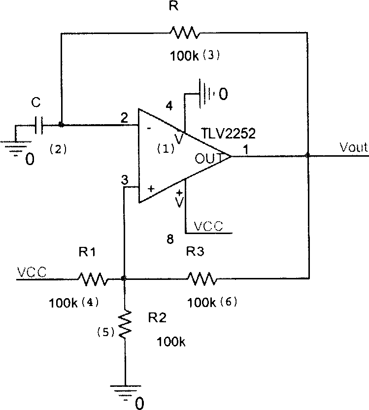 Circuit of testing capacitance and capacitance type pressure transmitter