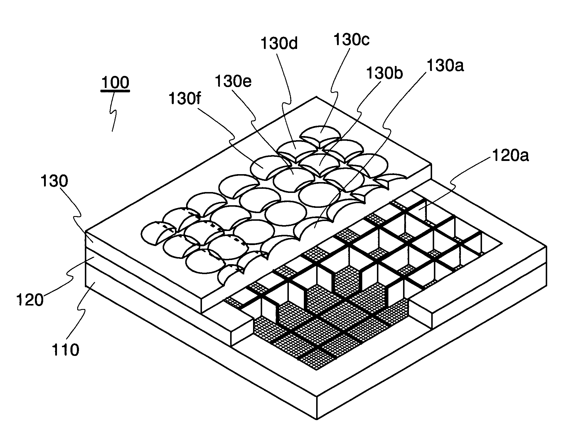 Imaging device including a plurality of lens elements and a imaging sensor