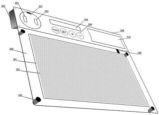 Flat displayer