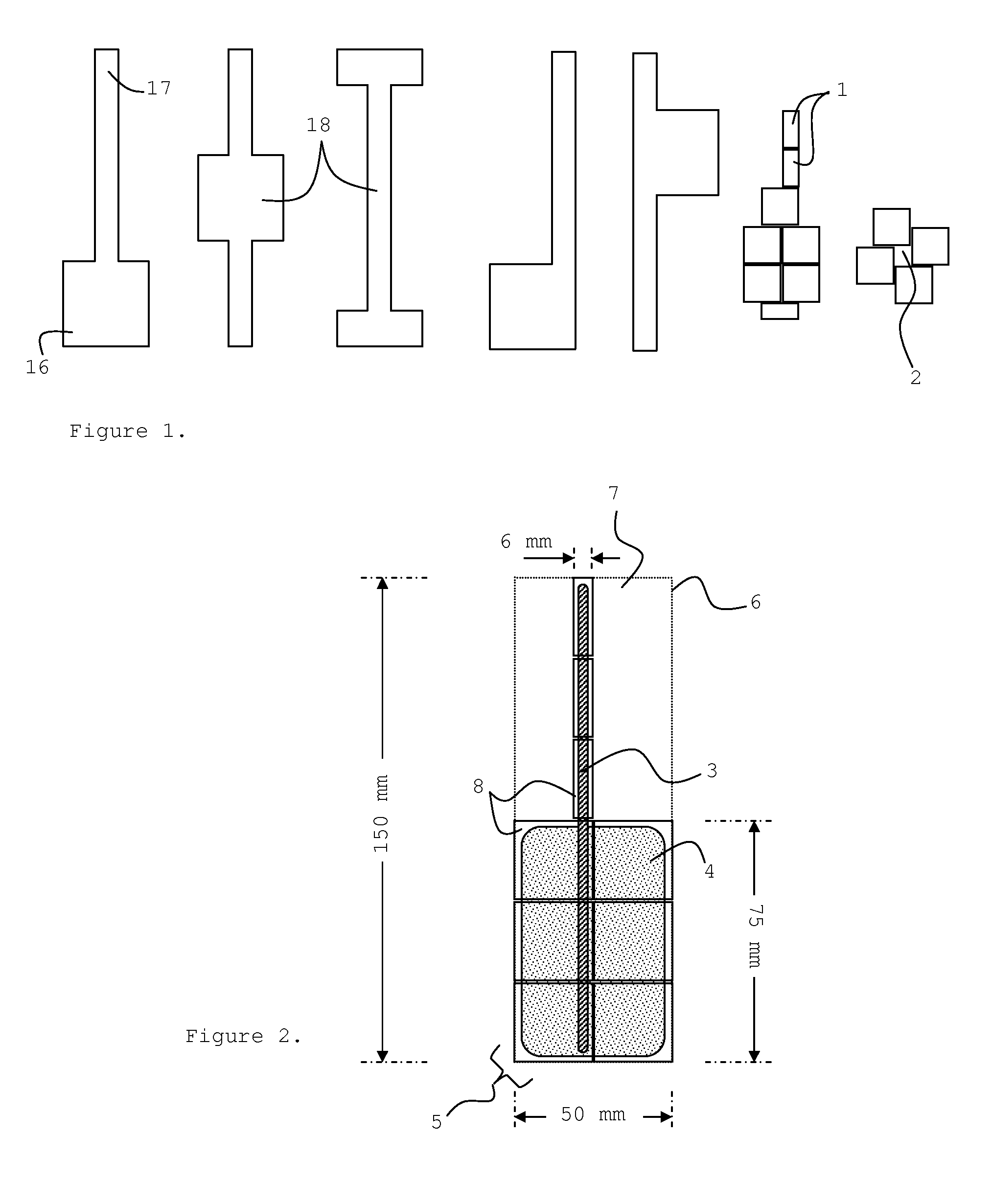 Radiation imaging device with irregular rectangular shape and extraoral dental imaging system therefrom