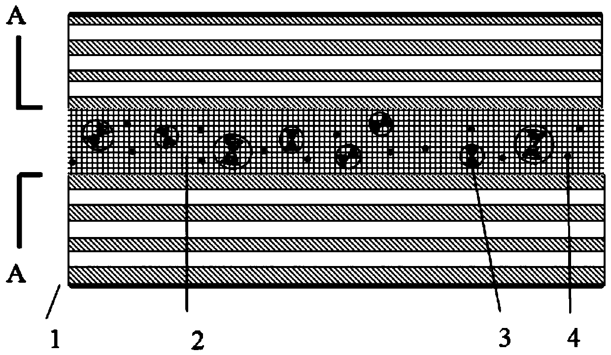 Liquid crystal photonic crystal fiber random laser and its manufacturing method