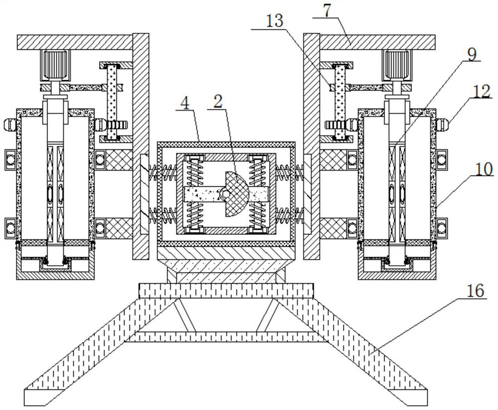 New-generation information technology-based coffee bean baking and screening integrated device