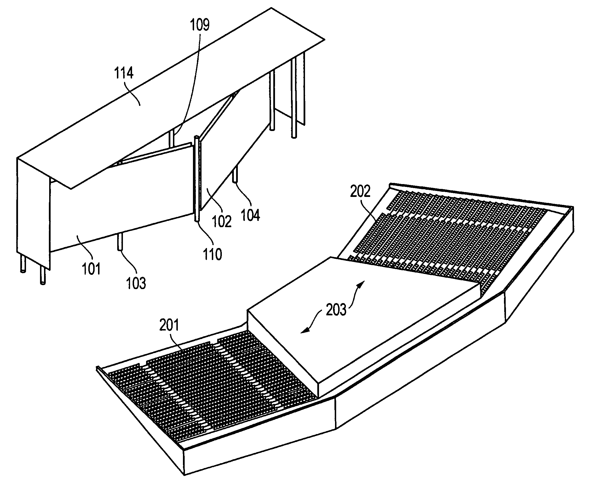 Method and system for projecting audio and video in an outdoor theater