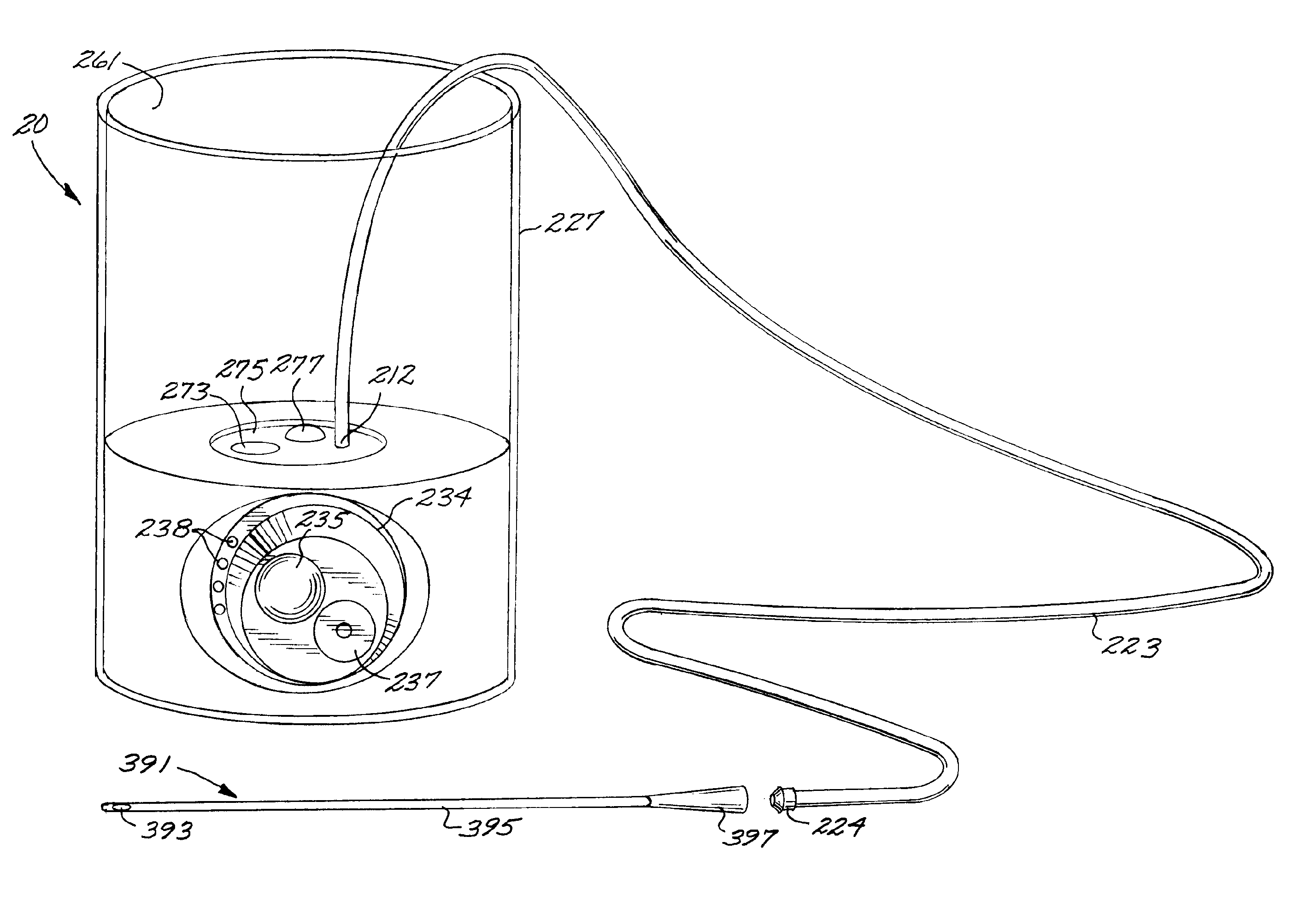 Portable instillation apparatus and method