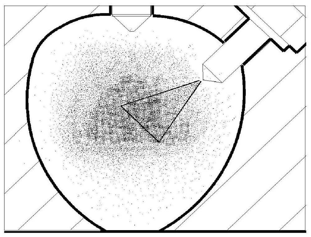 A combustion organization method of a natural gas engine with low-pressure gas supply in the pre-combustion chamber and micro-injection ignition of diesel