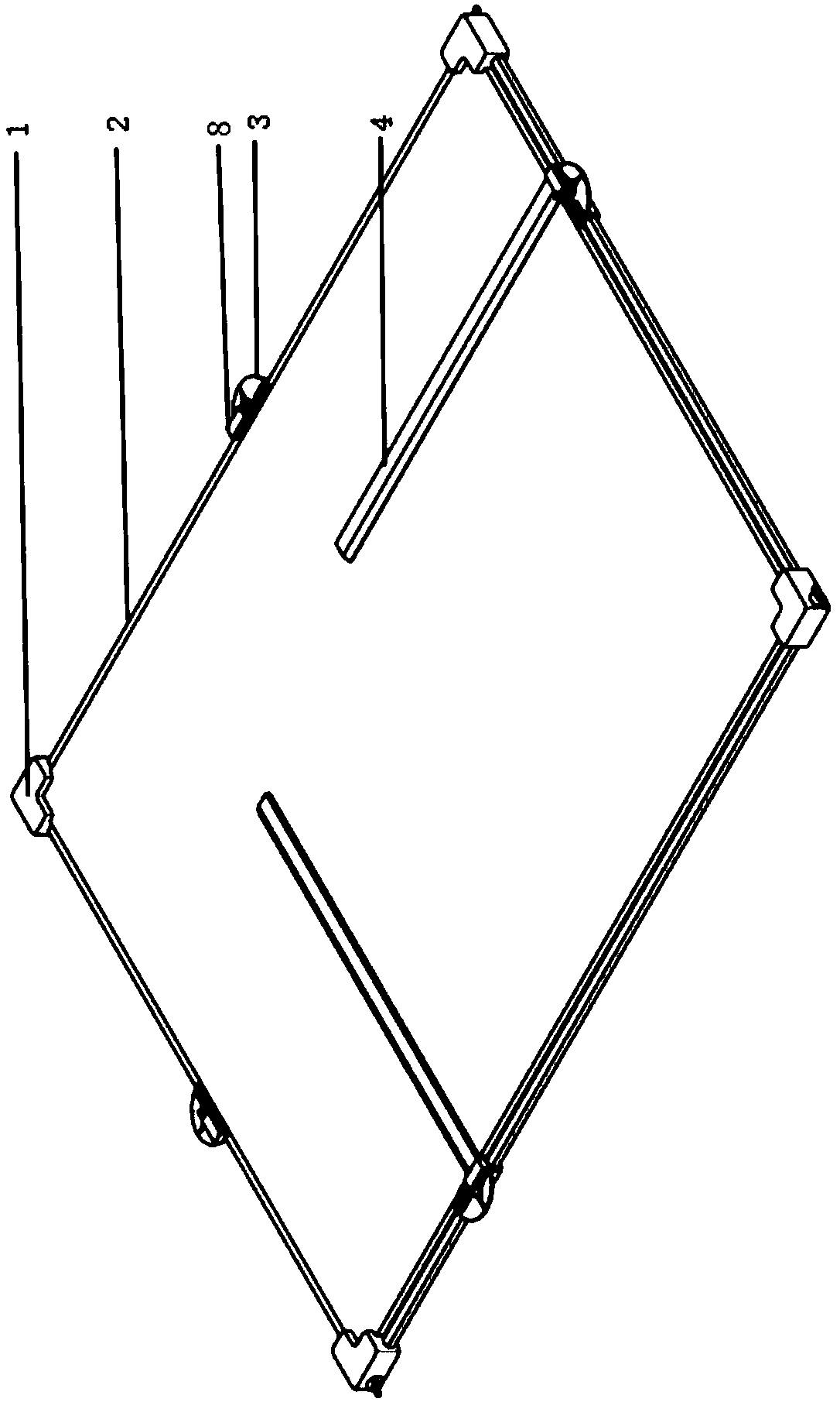 Wide angle auxiliary drawing tool