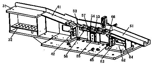 The detection and feeding mechanism of the automatic full inspection machine for pipe fittings