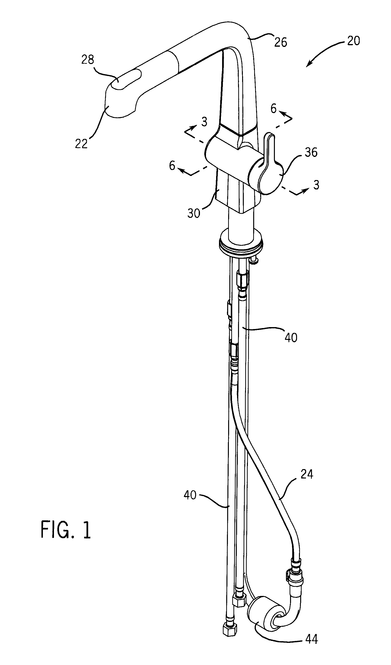 Faucet with spray head