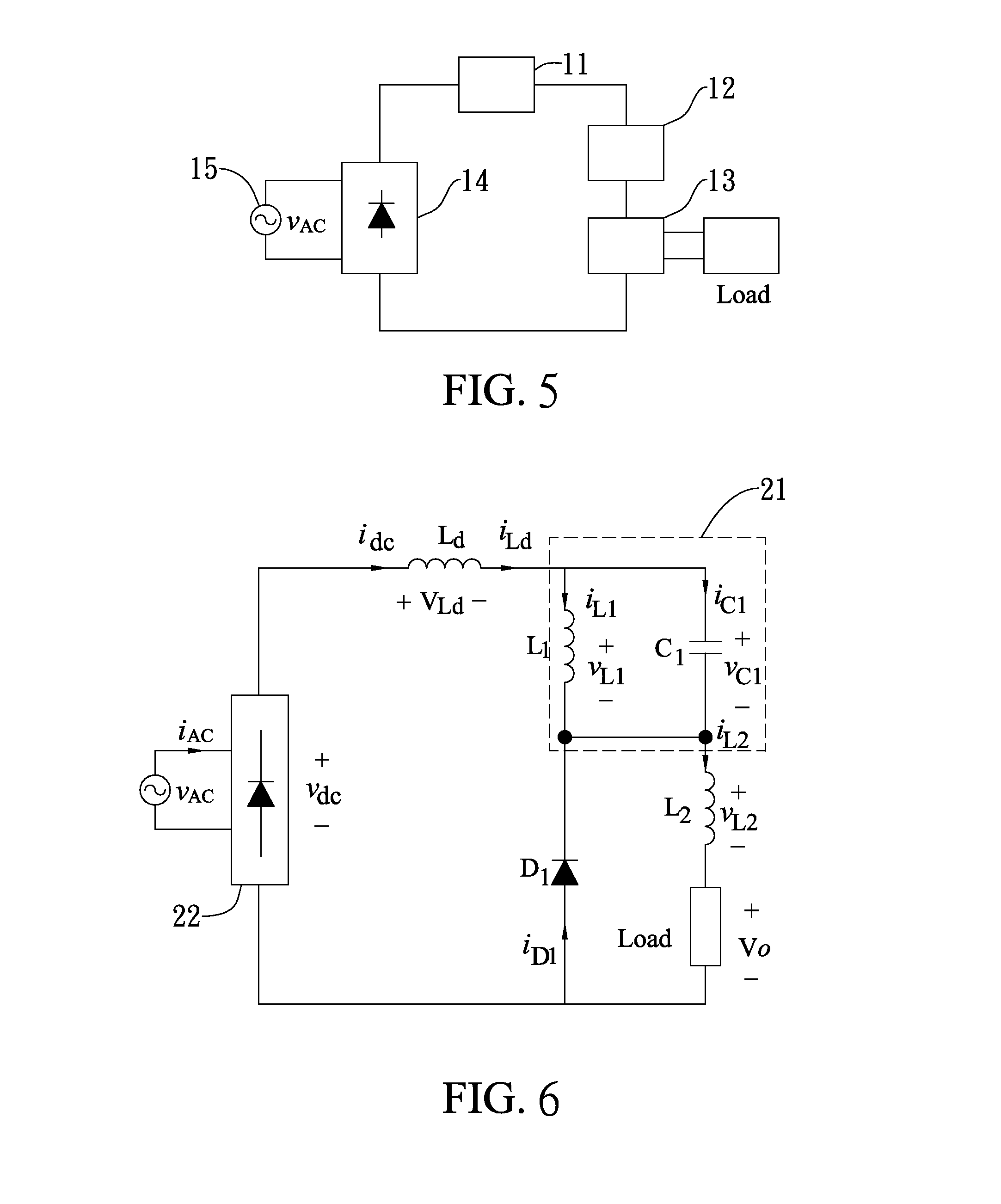 Passive power factor correction circuit