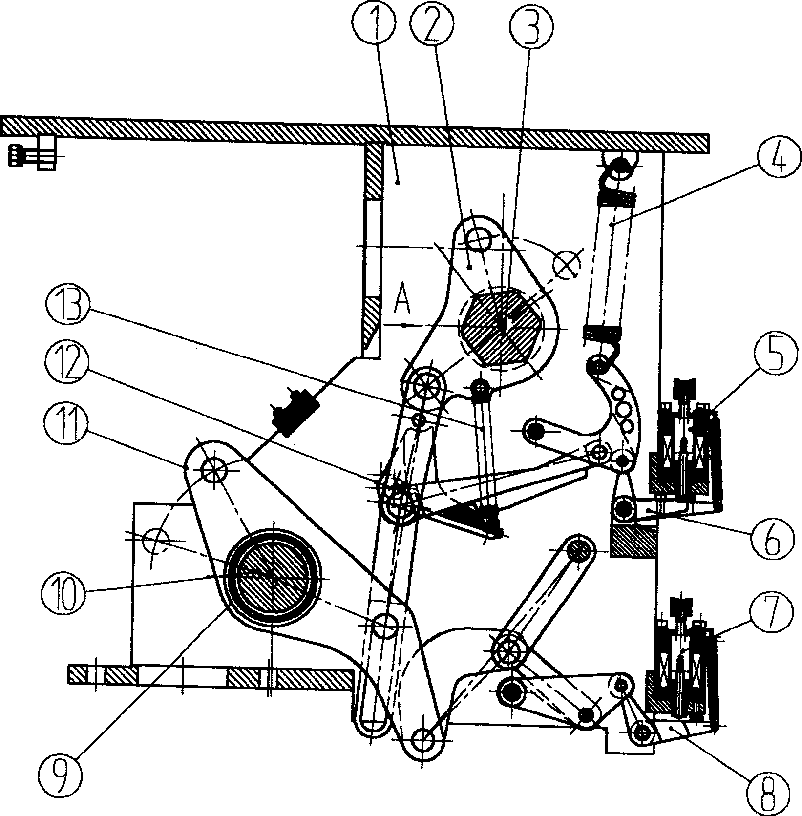 Transmission equipment and releasing arrangement